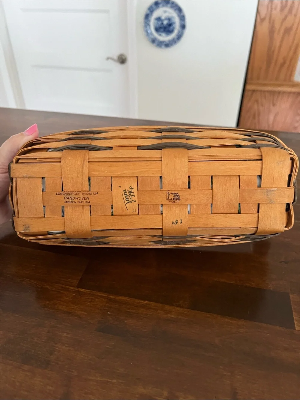 Longaberger Heartland Collection Muffin Basket, 1996
